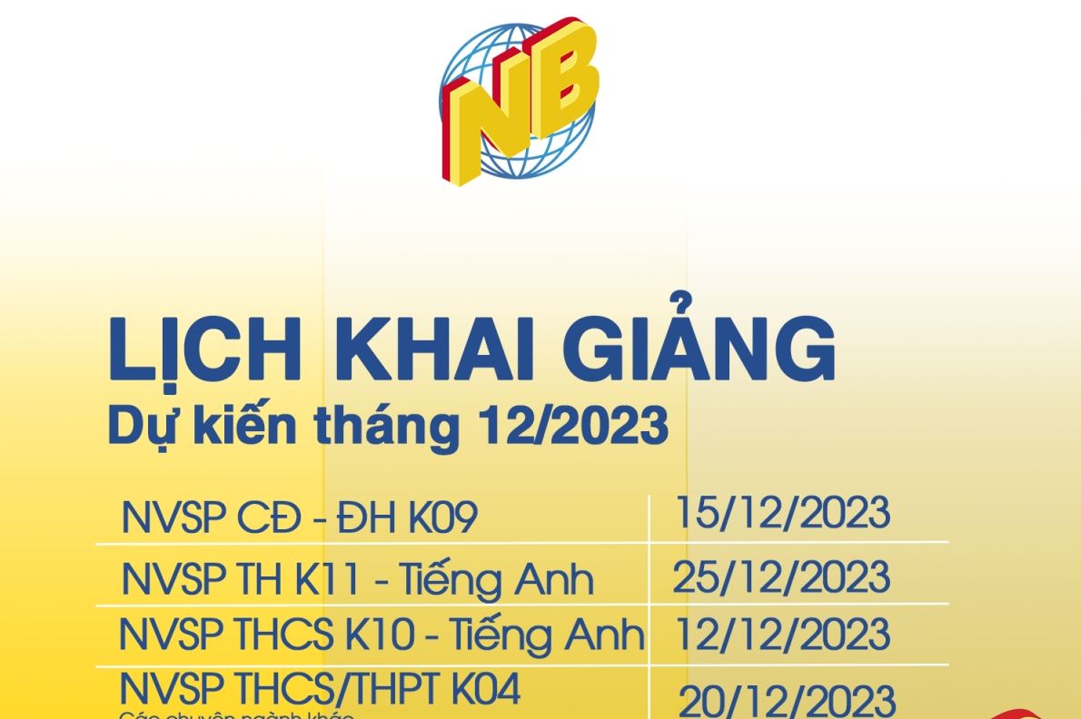 28/11 NÀY, HÃY SẴN SÀNG THAM GIA LỚP SƠ CẤP NGHỀ K08 CÙNG NOBEL NHÉ!