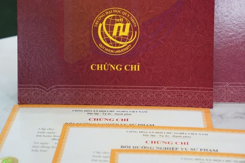 CHỨNG CHỈ NGHIỆP VỤ SƯ PHẠM THCS/THPT K15 
