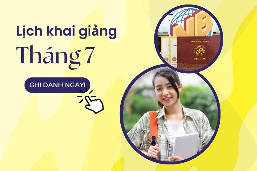 THÁNG 7 RỘN RÀNG CÙNG CÁC KHÓA NGHIỆP VỤ NGẮN HẠN TẠI NOBEL VIỆT NAM