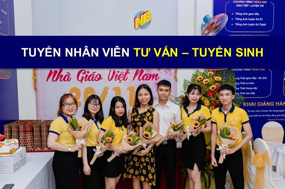 TUYỂN DỤNG NHÂN VIÊN TƯ VẤN - TUYỂN SINH